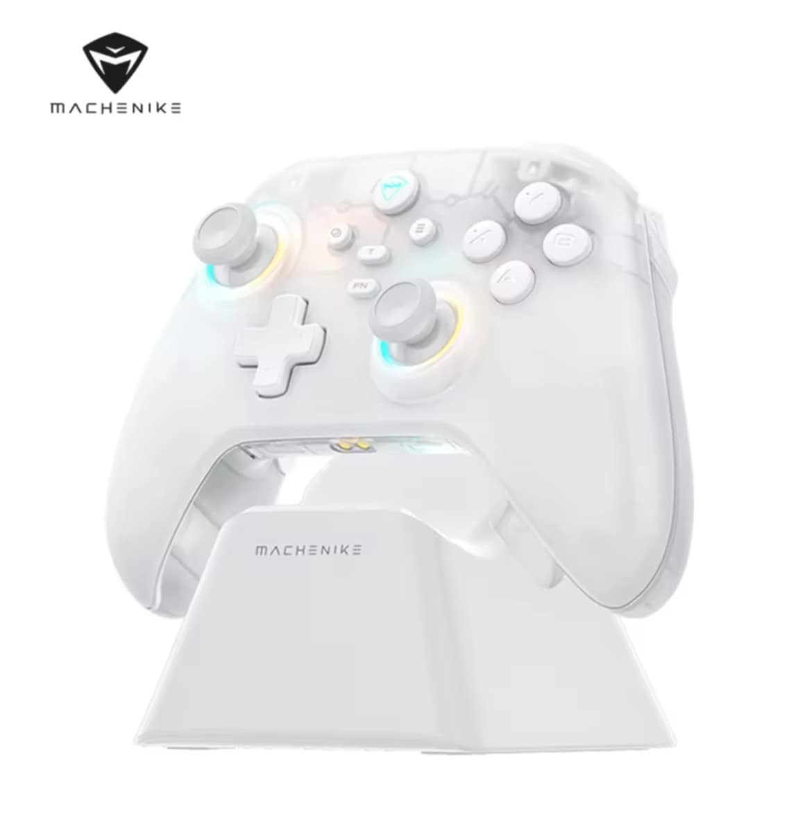 [ສົ່ງຈາກໄທ] Machenike G3 V2 Tri-Mode Wireless Gamepad ຈອຍເກມມິ້ງ ມາພ້ອມກັບ Charging Dock, Hall Joystick Trigger, ແບດເຕີຣີ 1000mAh ໃຊ້ກັບ Switch, Steam, PC