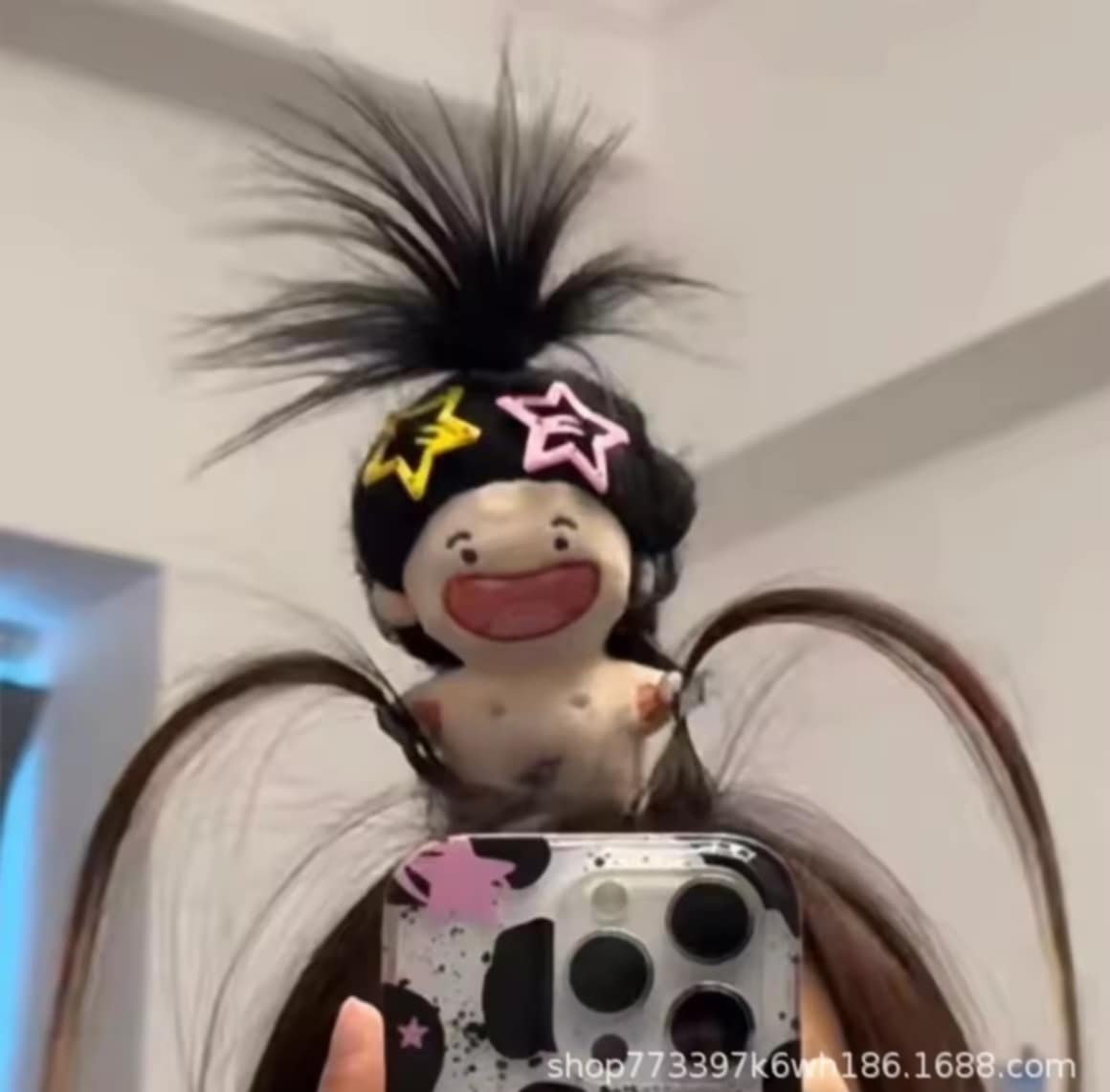 ກິ໊ບຕິດຜົມ ຮູບຕຸ໊ກຕາ 12 ກຸ່ມດາວ ນ່າຮັກ 💫 ທັງເປັນກິ໊ບຕິດຜົມ ແລະ ທີ່ຄາດຜົມ ແຟຊັ່ນ ຂອງຫລິ້ນຕຸ໊ກຕາ ອອກແບບສ້າງສັນ 🎀 ເໝາະເປັນຂອງຂວັນນ່າຮັກໆ ສຳລັບເດັກຜູ້ຍິງ 💕