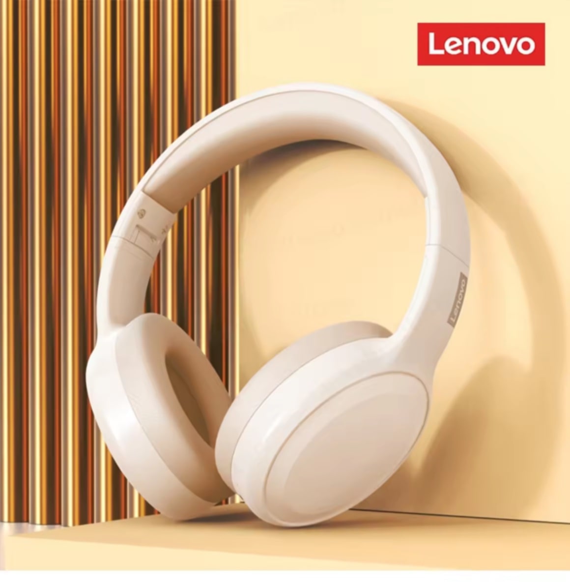 enovo TH30 ຫູຟັງບໍ່ມີສາຍ (Wireless Headphones), Bluetooth 5.3  ສຽງສະເຕີໂຣ HiFi ຄຸນນະພາບສຽງສູງ  ໄມໂຄໂຟນປ້ອງກັນສຽງລົບກວນ   ເໝາະສໍາລັບກິດຈະກຳການອອກກຳລັງກາຍ ແລະ ເກມມິ້ງ