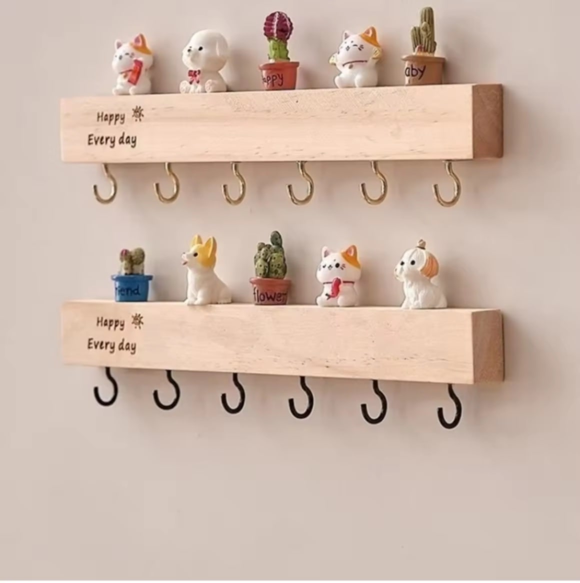 ໄມ້ເນື້ອແຂງ, ທີ່ແຂວນກຸນແຈ, ຕາຂ້ໍຕິດຝາ, ຕາຂໍ້ເກັບກຸນແຈ,  ມີຄວາມແຂງແຮງ ພ້ອມກັບຂອງຕົກແຕ່ງ, ເພີ່ມຄວາມສວຍງາມໃຫ້ບ້ານ