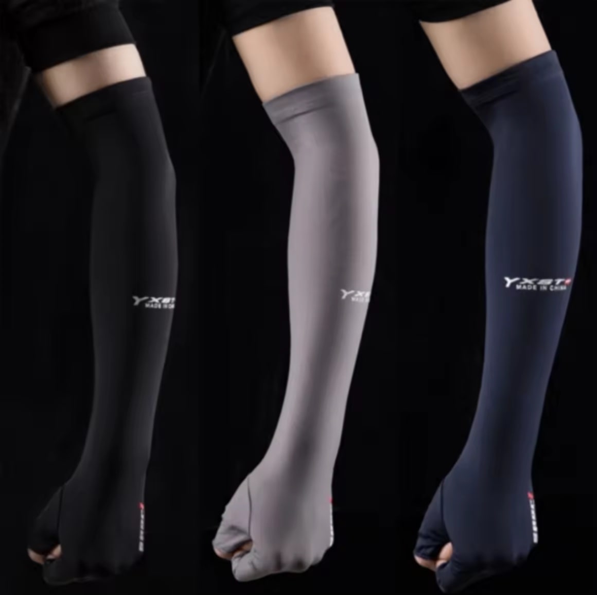 ຖົງແຂນປ້ອງກັນແດດ [ງານດີ, ຜ້ານຸ່ມ, ປ້ອງກັນແດດໄດ້ດີ] ຖົງແຂນປ້ອງກັນແສງ UV, ຜ້ານຸ່ມ, ໃສ່ສະດວກ,