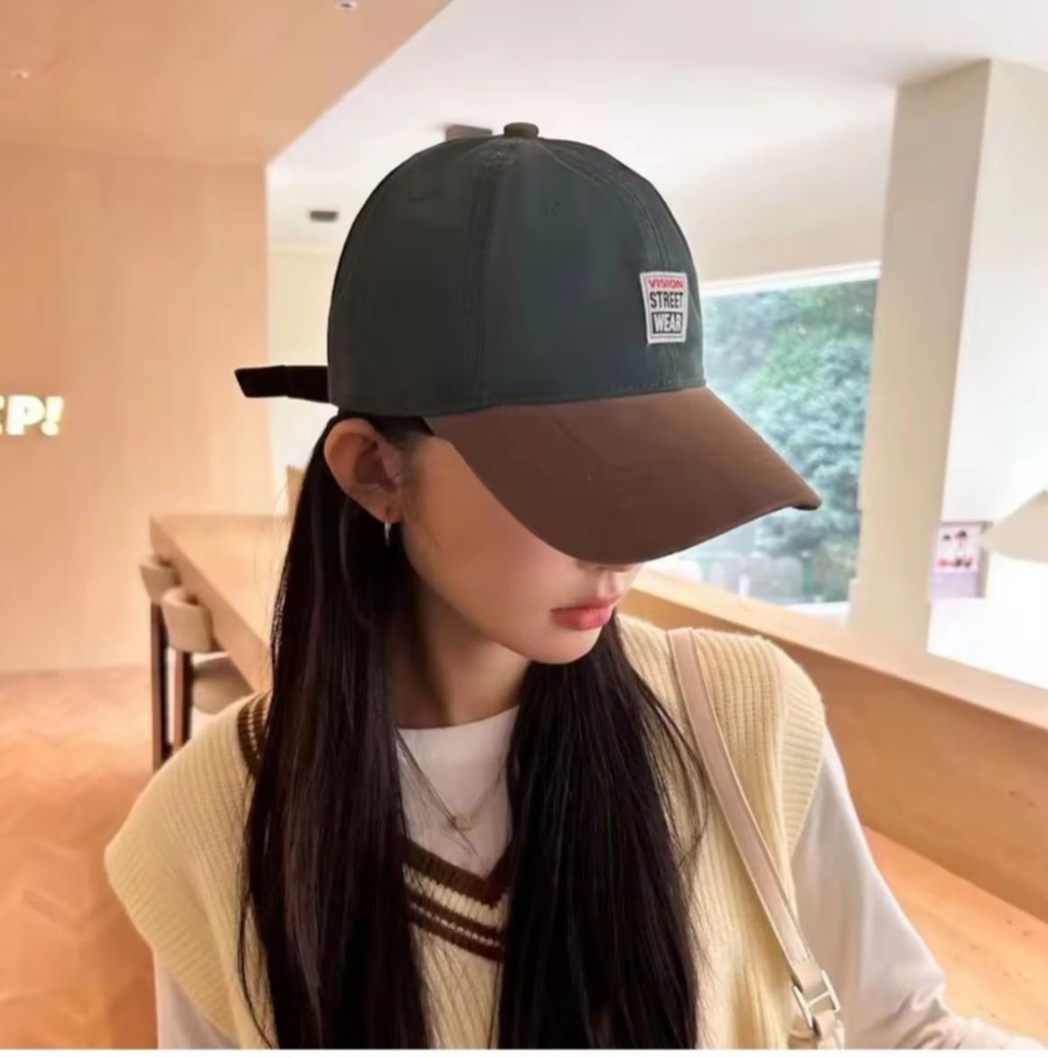 ໝວກສະໄຕນ໌ເກາະຫລີ, ໝວກມິນິມໍ, ປັກ WEAR, ຄຸນນະພາບສູງ.