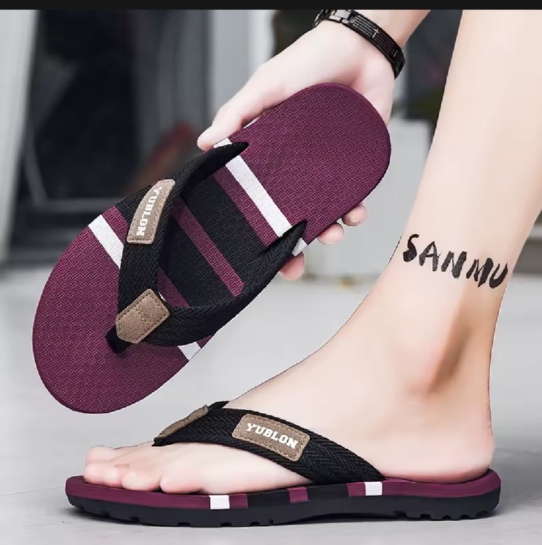 ເກີບແຕະຫູຫນີບ ຜະລິດຈາກຢາງພາລາແທ້ ແຟຊັນ ຮຸ່ນໃໝ່ ໃສ່ສະບາຍ ບໍ່ດືດນ້ຳ