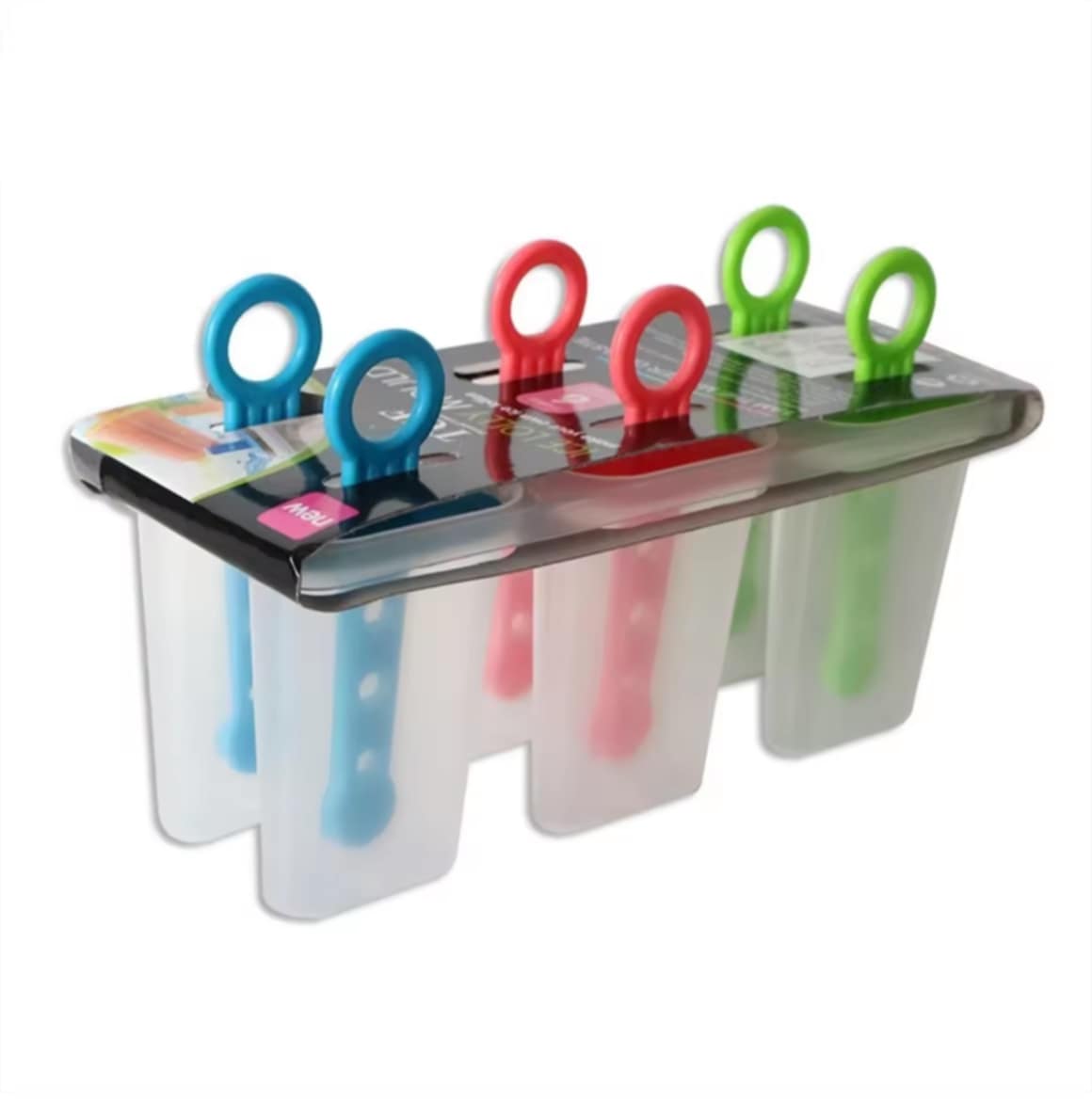 PYK ແມ່ພິມເຮັດໄອສະຄຣີມແທ່ງ 6 ຊ່ອງ (1 ຊຸດ)