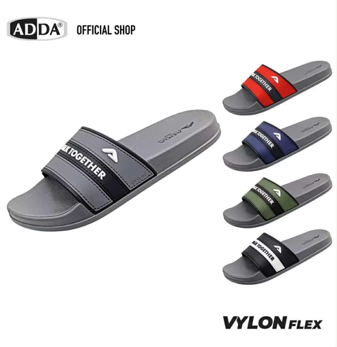 ADDA ເກີບຜູ້ຊາຍ ລຳລອງ ແບບສຸບ