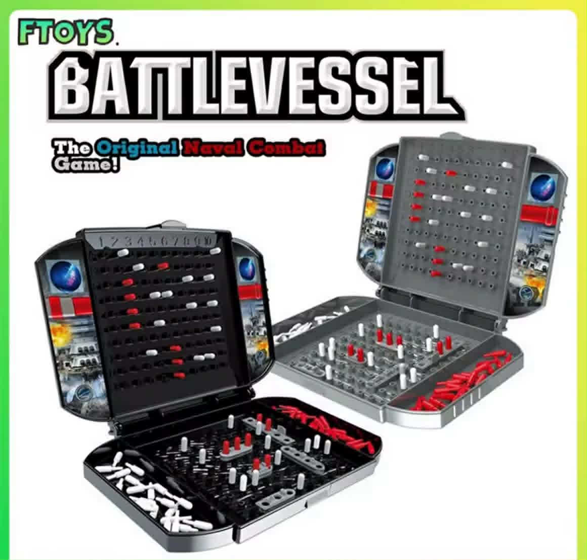 สินค้ามีคุณภาพ บอดเกมส์ battleship board game เกมส์หมากรุกเรือรบ สำหรับครอบครัว เสริมพัฒนาการเด็ก